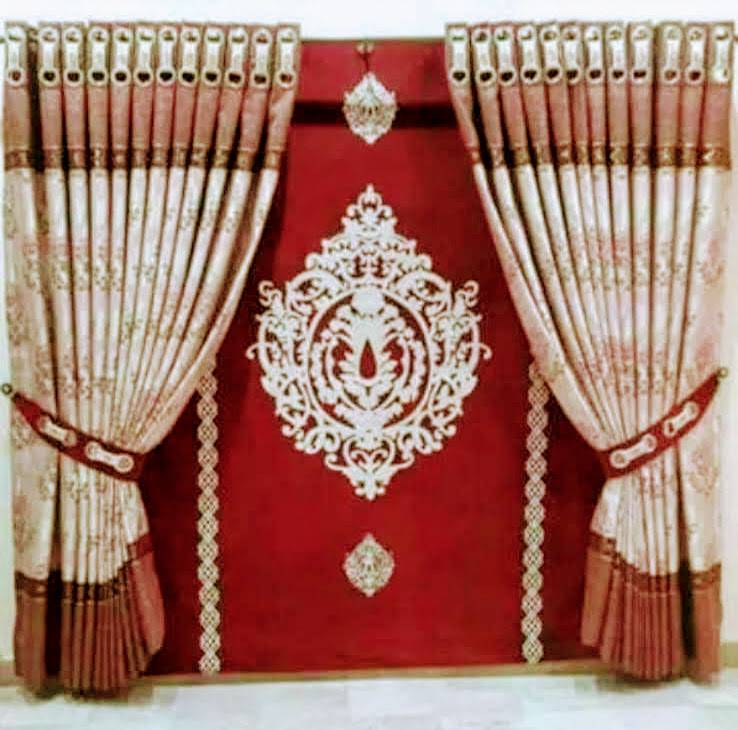 double ring curtain