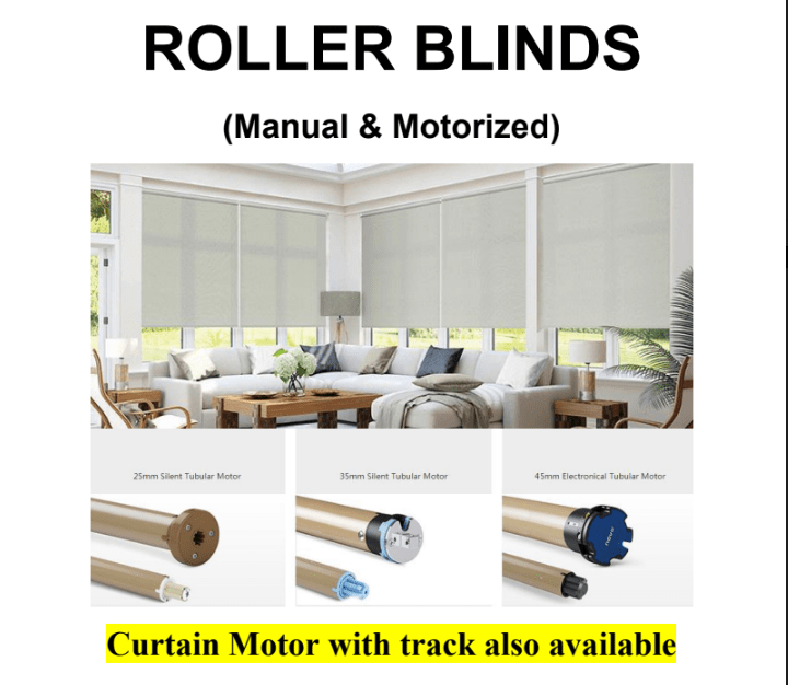 How to roller blind fitted on the wall?