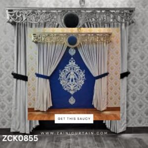 Pillars Style Center Bunch Curtain Blind