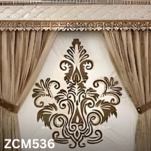 White & Skin Living Room Curtain