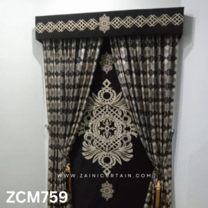 Black Lounge Curtain