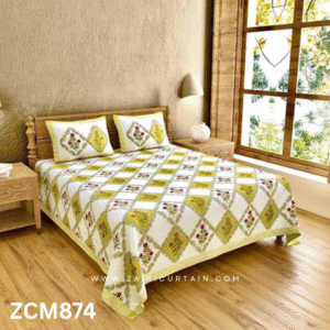 Beautiful Printed Design Bedsheet For Sale